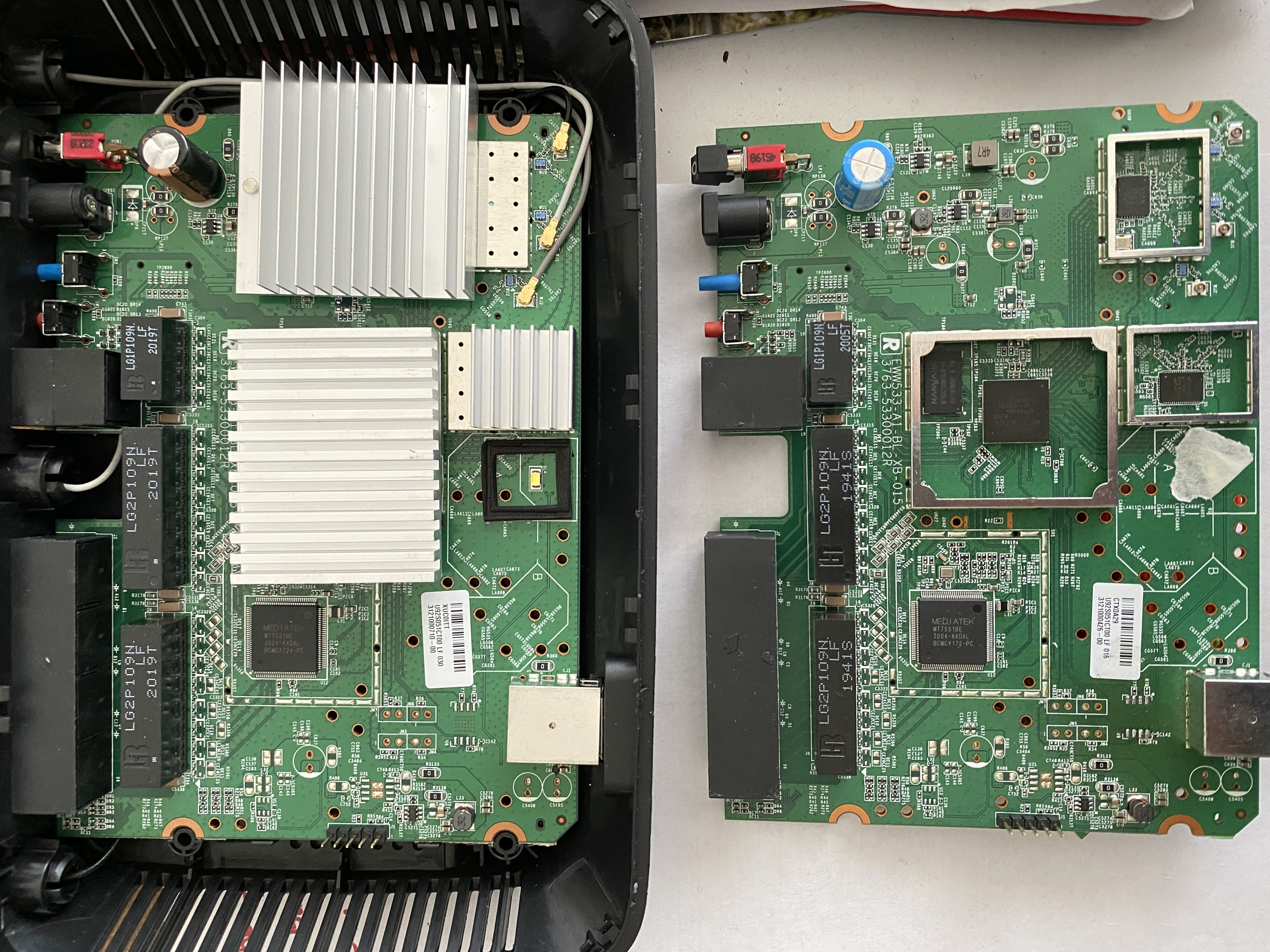 PCB compare